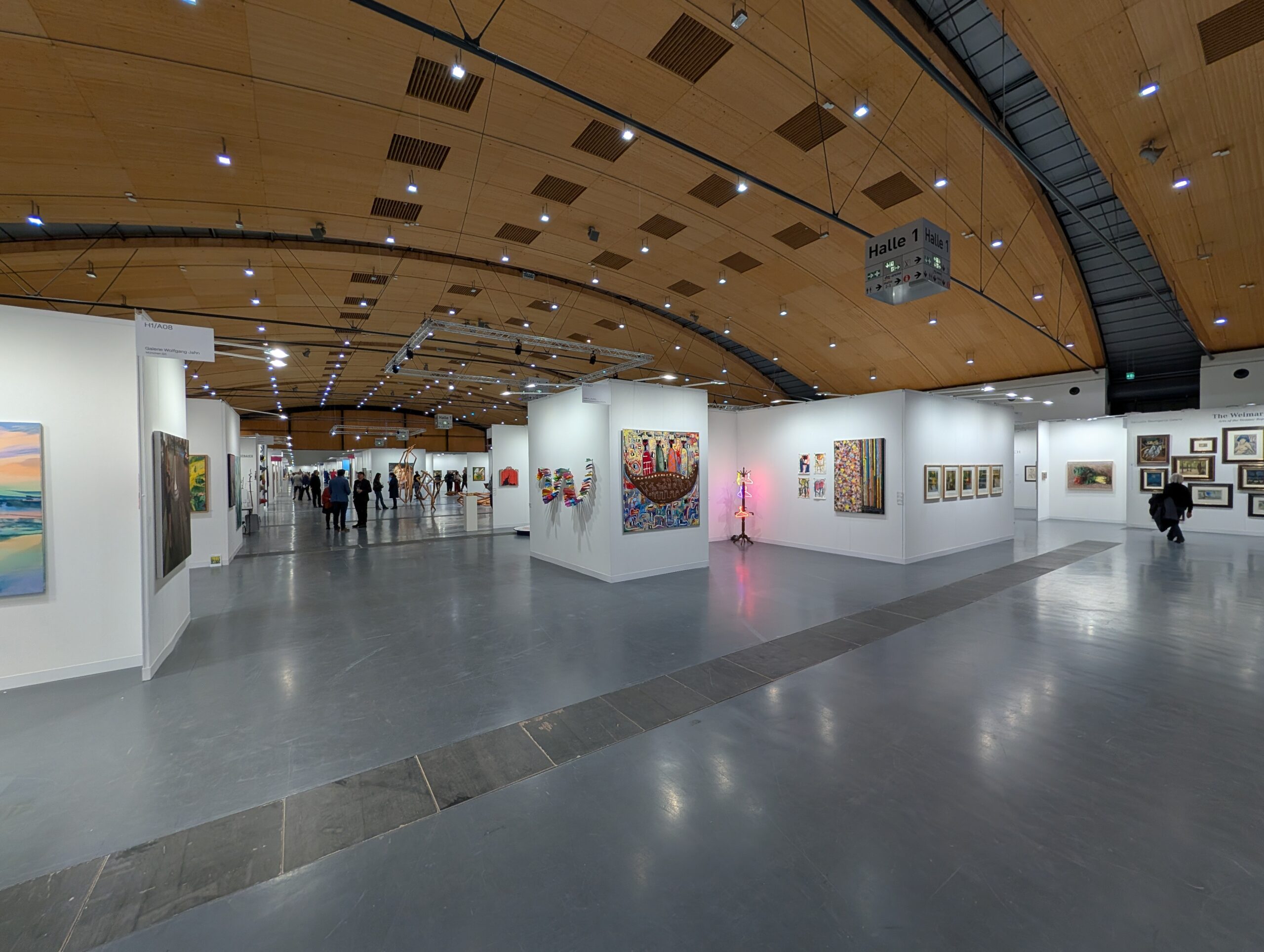 An Image of an art fair